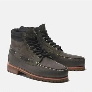 ❤️Host  Picks❤️Men's Timberland 7 Eye Chukka Green Leather LaceUp Ankle Boots-9M